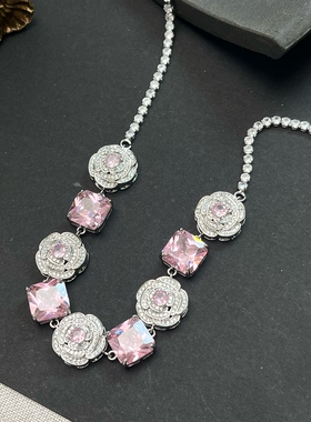 铜合金少女感项链8205