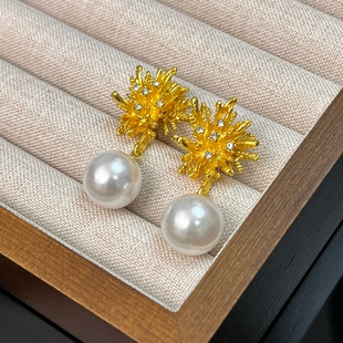 铜合金 8127高级设计百搭耳饰