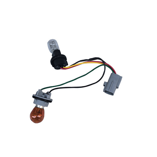 适配三菱帕杰罗V73V77后杠灯灯泡线束插座后保险杠灯灯泡插头