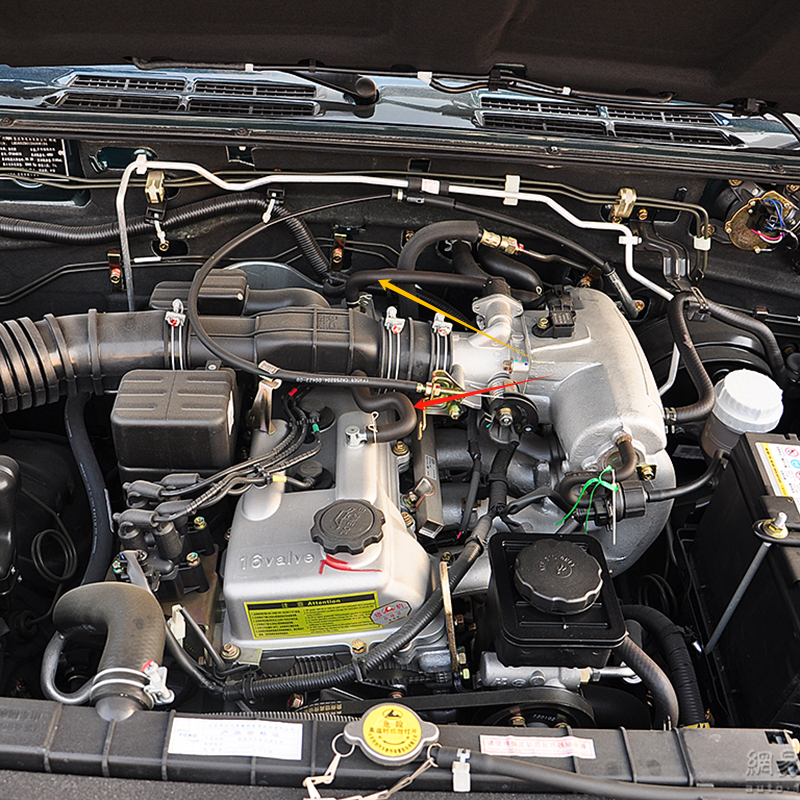 猎豹奇兵气门室盖废气管4RB3