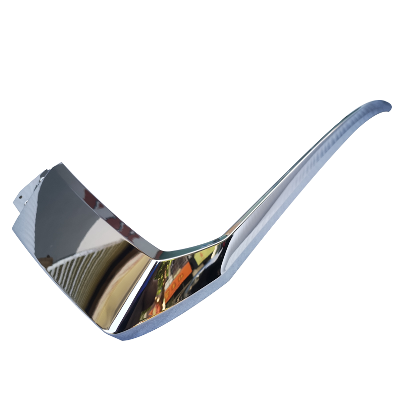 适配2020款三菱帕杰罗劲畅前保险杠亮条大灯中网装饰条银色电镀