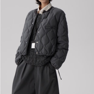 新款 冬季 韩版 立领白鸭绒短款 856818 羽绒服JP 轻奢高端定制