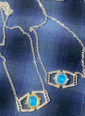 变形金刚擎天柱领导模块能源石模型吊坠项链女二次元动漫周边礼物