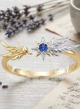 s925白厄印象设计戒指女动漫周边