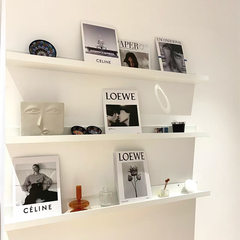 欧美时尚大牌杂志拍照道具英文书ins博主摄影背景软装饰卡片摆件