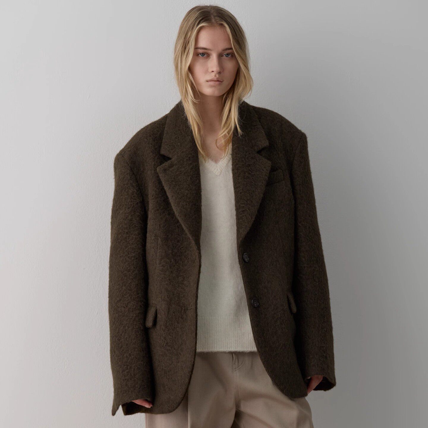 毛呢大衣女2025秋冬新款