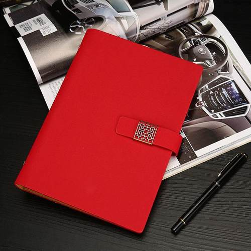 A5笔记本 带扣 办公礼品商务记事本套装 文具 可印LOGO可加厚