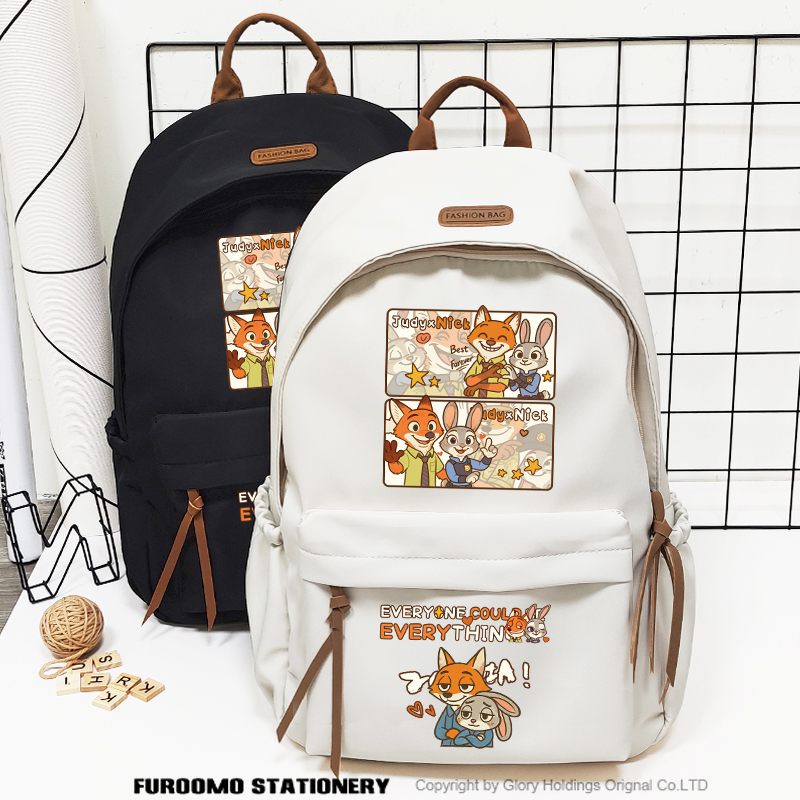 疯狂动物城周边双肩背包