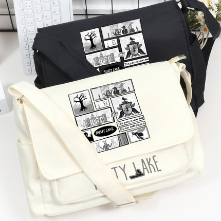 锈湖rusty lake天堂岛周边同人补习袋斜挎单肩包学生上课通勤休闲