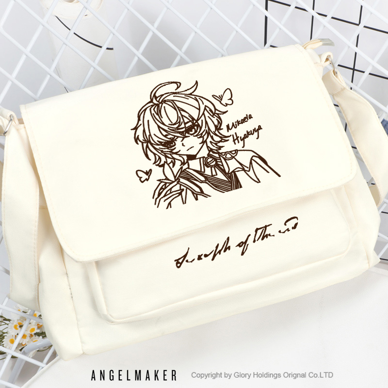 终结的炽天使动漫单肩斜挎书包