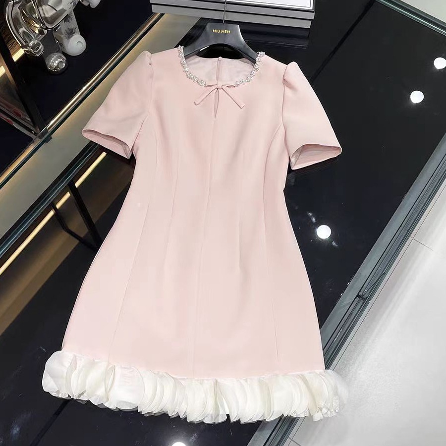 少女裙子通勤风基本款礼服气质甜美法式春夏千金风连衣裙女裙