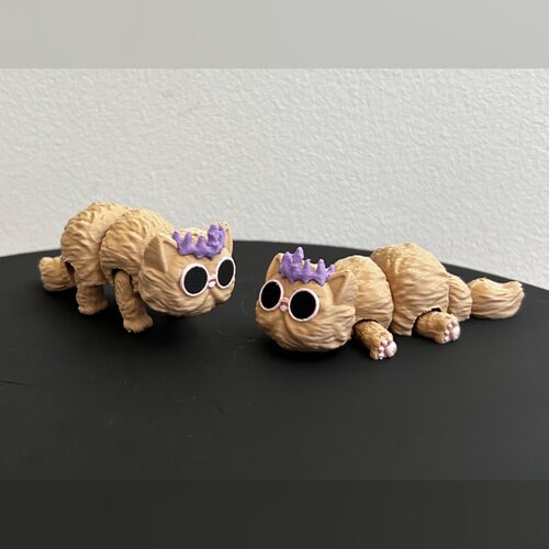 甜甜圈公主可动3D打印摆件