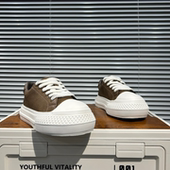 2026休闲风厚底板鞋 新款 日常韩版 系带低帮鞋 潮牌男鞋 百搭男鞋 春季