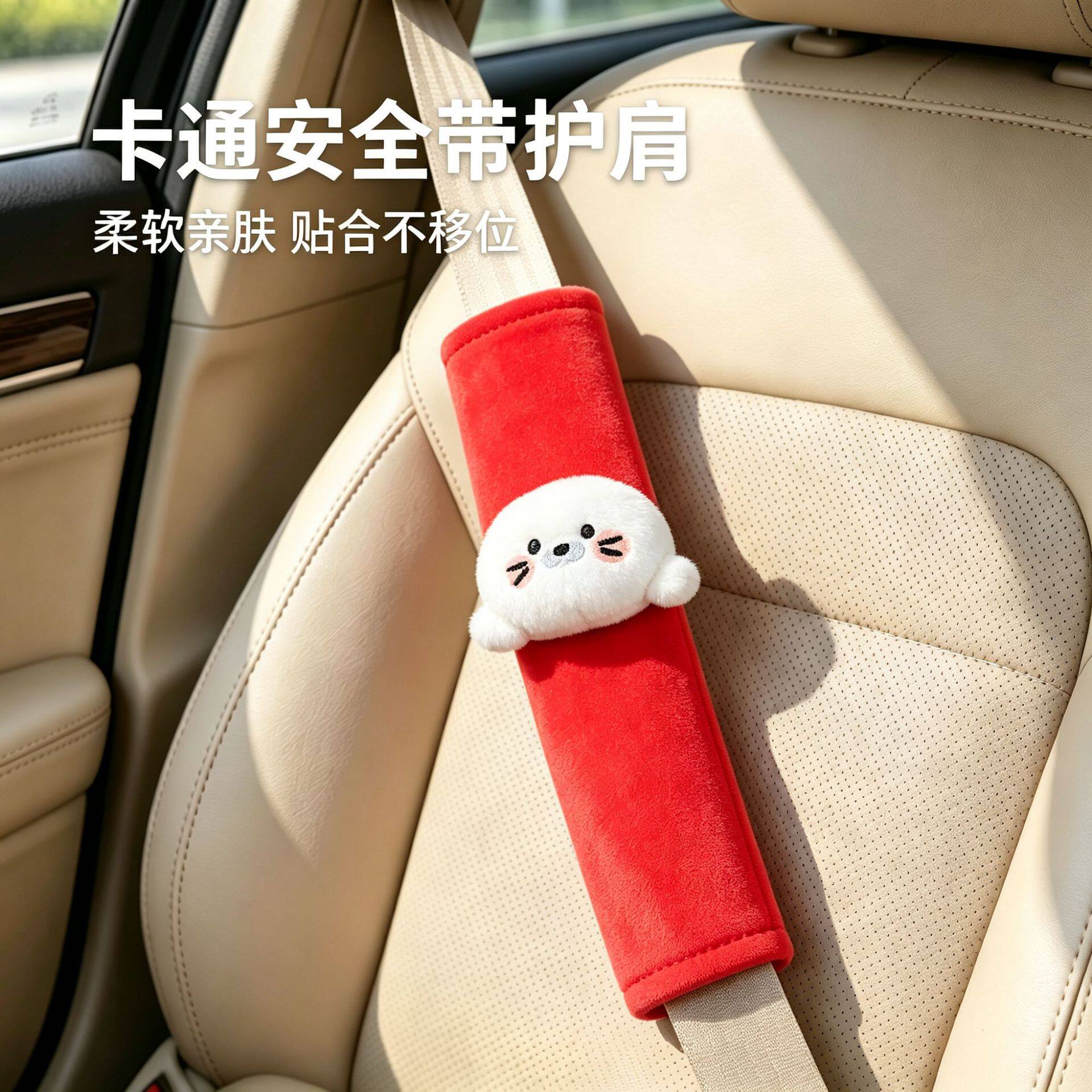 创意卡通汽车安全带护肩保护套