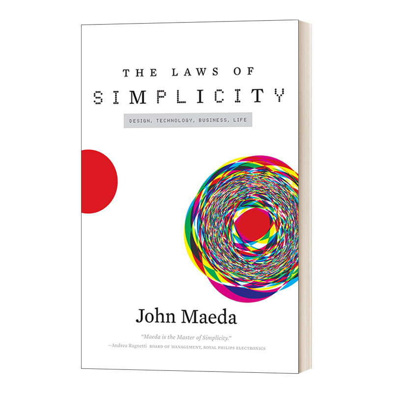 英文原版 The Laws of Simplicity 麻省理工简约方案系列 英文版 进口英语原版书籍