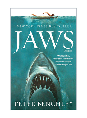 英文原版小说 Jaws 大白鲨 同名电影原著小说 Peter Benchley 英文版 进口英语原版书籍