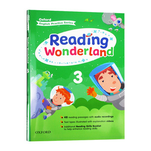 英文原版 OUP Oxford 进口英语书 英语阅读技巧训练 教材辅导书 Wonderland Reading 三年级 牛津小学英语阅读练习册