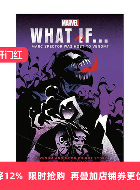 英文原版 Marvel What If Marc Spector Was Host to Venom 漫威 如果 月光骑士是毒液的宿主呢 Michael Chen 进口英语原版书籍