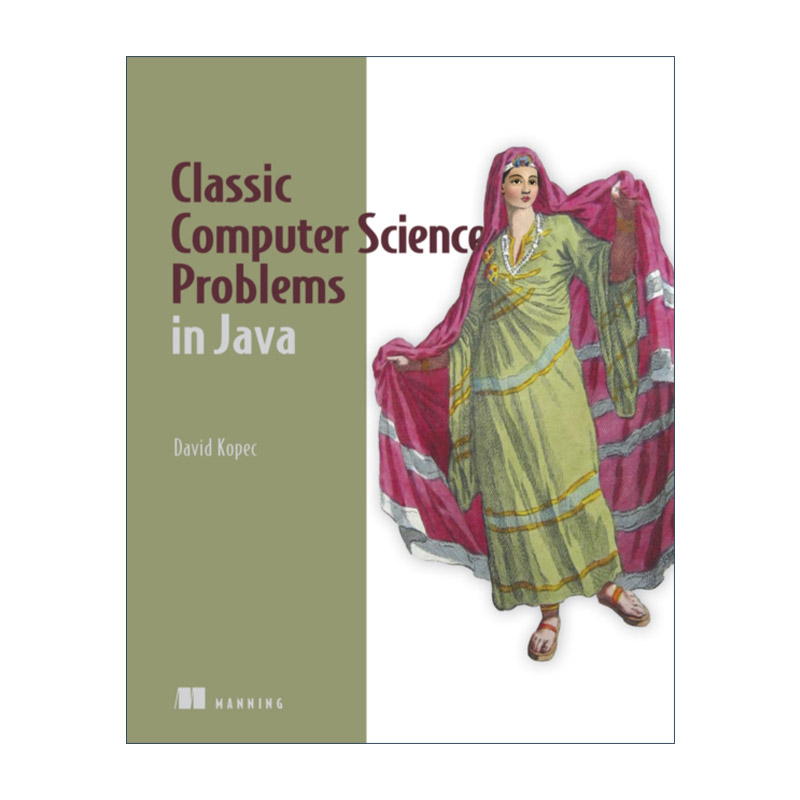 英文原版 Classic Computer Science Problems in Java  算法精粹 经典计算机科学问题的Java实现 英文版 进口英语原版书籍