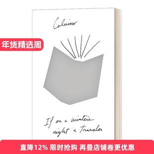 英文原版If on a winter's night a traveler 如果在冬夜,一个旅人 卡尔维诺进口书籍