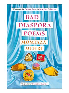 英文原版 Bad Diaspora Poems 糟糕的流散诗 Momtaza Mehri 前进诗歌奖 英文版 进口英语原版书籍