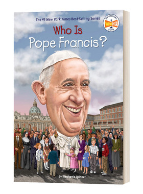 英文原版Who Is Pope Francis?  (Who Was?) 教皇弗朗西斯是谁? 儿童科普故事进口书籍