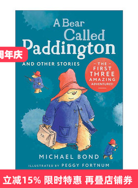 英文原版 A Bear Called Paddington and Other Stories 帕丁顿熊三合一故事集 儿童经典故事书 英文版 进口英语原版书籍