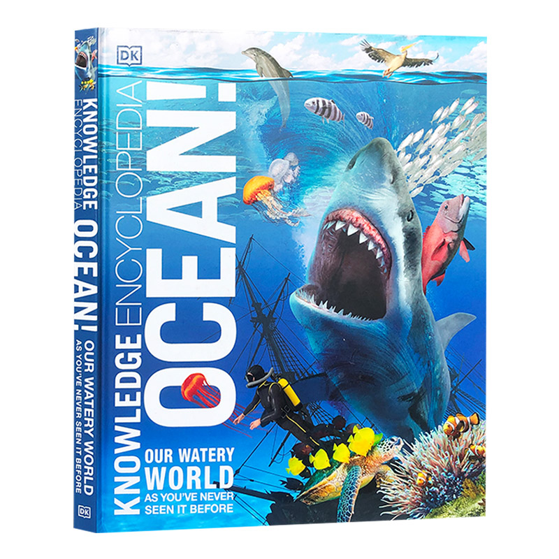 Knowledge Encyclopedia Ocean! DK知识百科全书: 海洋进口原版英文书籍