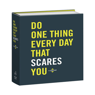英文原版 Do One Thing Every Day That Scares You A Journal 每天做一件让你害怕的事 英文版 进口英语原版书籍