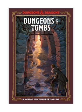 英文原版 Dungeons and Tombs Dungeons and Dragons 地下城和古墓 龙与地下城年轻冒险家指南 儿童精装游戏活动书 进口书籍