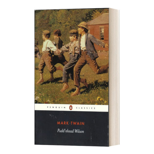 Pudd'nhead Wilson 威尔逊 企鹅黑经典 Penguin Black Classics进口原版英文书籍