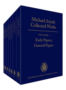 Michael Atiyah Collected Works  迈克尔·阿蒂亚著作集-7卷合集进口原版英文书籍
