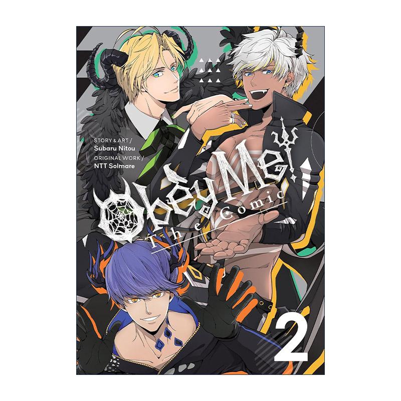 英文原版 Obey Me The Comic Vol.2 服从我 卷二 乙女向恋爱游戏改编漫画 NTT Solmare 英文版 进口英语原版书籍