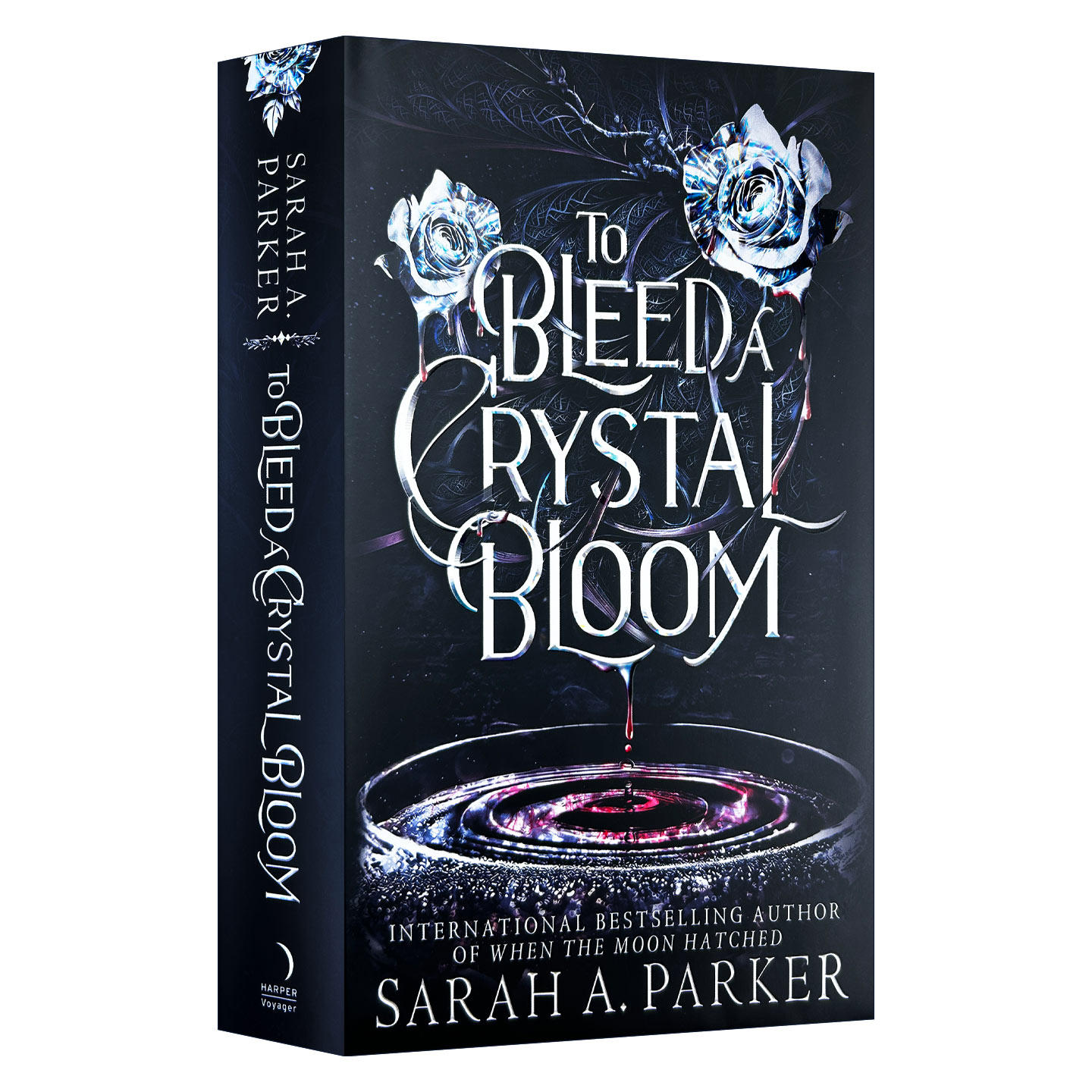 英文原版 To Bleed a Crystal Bloom 血染水晶花 精装刷边收藏版 畅销奇幻小说家Sarah A. Parker新作 重述长发公主 英文版