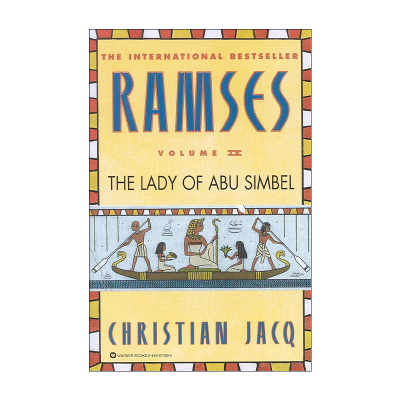 英文原版 Ramses Volume IV 皇后之爱 拉美西斯五部曲之四 克里斯蒂安·贾克 英文版 进口英语原版书籍