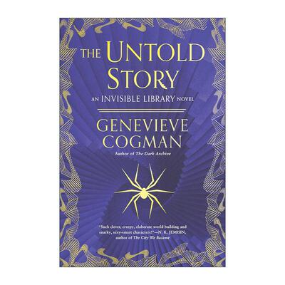 英文原版 The Untold Story The Invisible Library 08 看不见的图书馆8 被遗忘的故事 时间旅行奇幻小说 珍娜薇考格曼 英文版