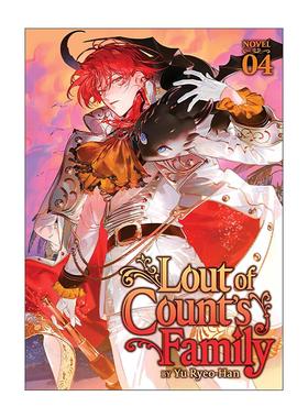 英文原版 Lout of Count's Family (Novel) Vol. 4 成为伯爵家的混混4 同名韩国奇幻冒险漫画轻小说 英文版 进口英语原版书籍