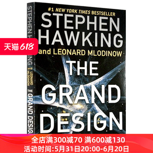 英语书籍 Design 科学哲学思考成果 彩色插图版 英文原版 Grand Stephen Hawking 大设计 时间简史作者史蒂芬霍金 进口原版 The