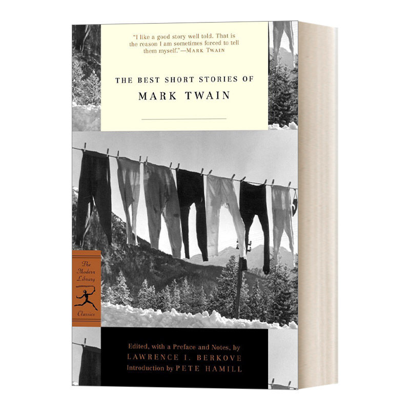 英文原版小说 The Best Short Stories of Mark Twain 马克 吐温最好的短篇小说集 兰登书屋现代图书馆经典系列 英文版 进口英语书