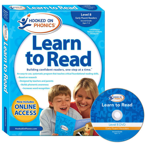 迷上自然拼读系列 第八级 英文原版 Hooked on Phonics Learn to Read Level 8 语音学习阅读 8级英语学习辅助用书 教材