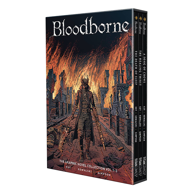 Bloodborne 1-3 Boxed Set 血源诅咒 1-3 漫画盒装进口原版英文书籍