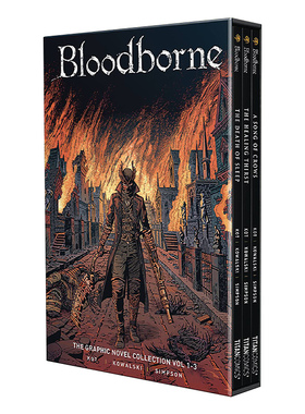 Bloodborne 1-3 Boxed Set 血源诅咒 1-3 漫画盒装进口原版英文书籍
