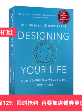 英文原版 Designing Your Life 设计你的生活 斯坦福大学人生设计课 精装 英文版 进口英语原版书籍