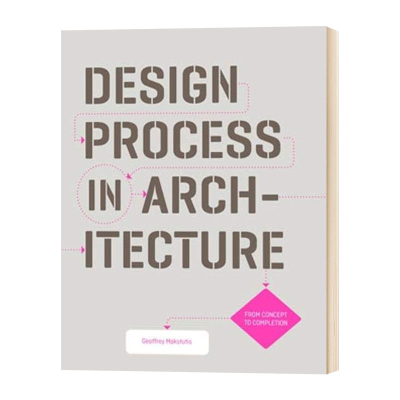 建筑的设计过程 从概念到建成 Design Process in Architecture 英文原版 建筑设计灵感启发学习 英文版进口原版英语书籍