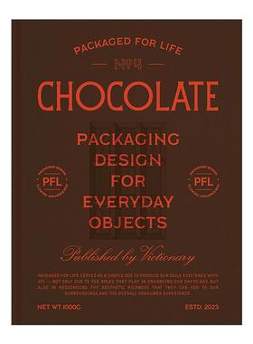 英文原版 Packaged For Life Chocolate 为生活而包装 巧克力 日常物品的包装设计精装 英文版 进口英语原版书籍
