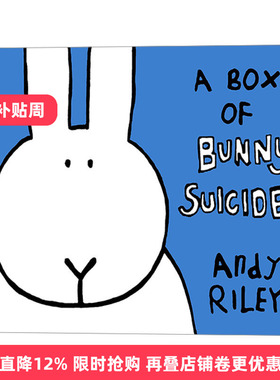 A Box of Bunny Suicides 找死的兔子大全集 英国漫画家Andy Riley进口原版英文书籍