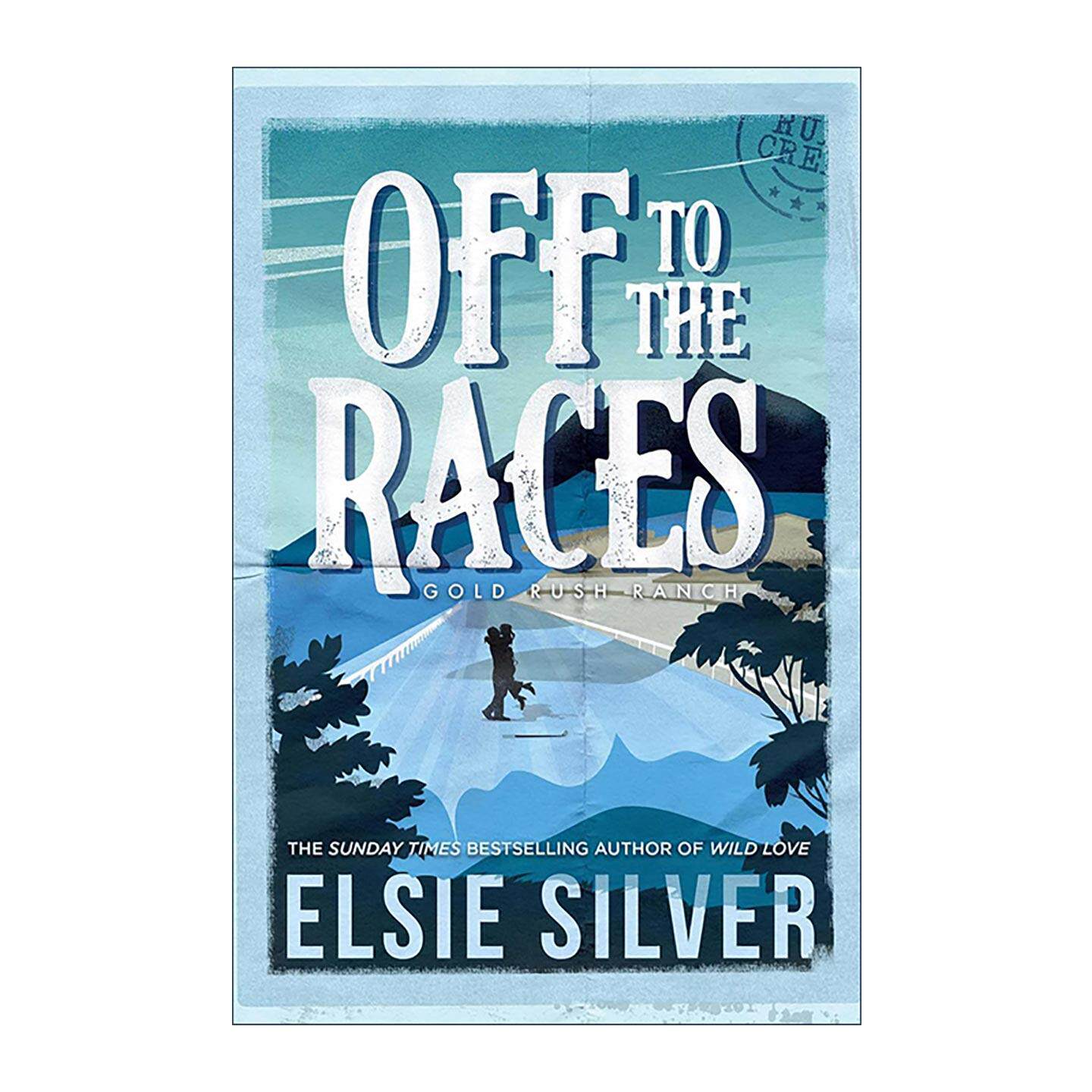 英文原版 Off to the Races 淘金牧场系列1 奔向赛场 浪漫小说 英文版 进口英语原版书籍