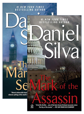 英文原版 Michael Osbourne系列2册 当代大师级悬疑小说作家、纽约时报畅销书作家Daniel Silva  进口英语原版书籍