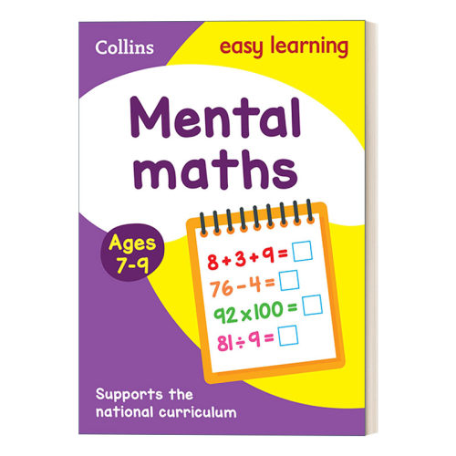 Mental Maths Ages 7-9 数学心算 7-9岁进口原版英文书籍
