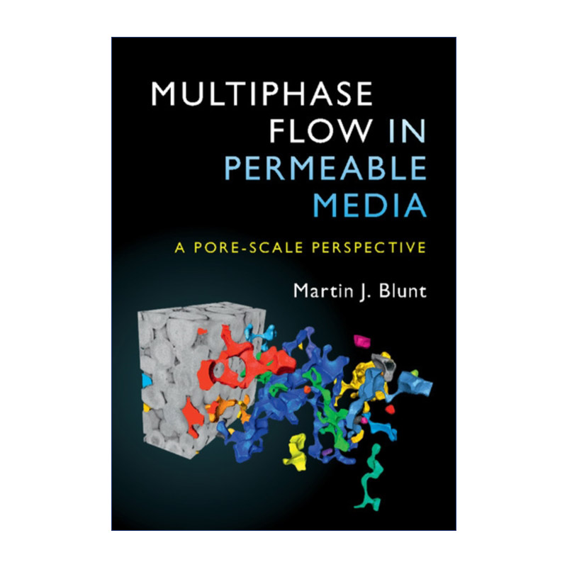 英文原版 Multiphase Flow in Permeable Media 可渗透介质中的多相流动 Martin J. Blunt 精装 英文版 进口英语原版书籍